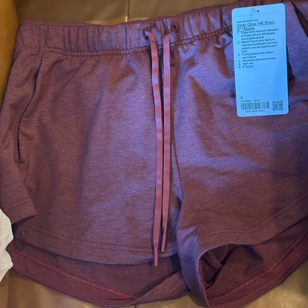Inner Glow HR Modal Shorts - LULULEMON NEW WITH TAGS